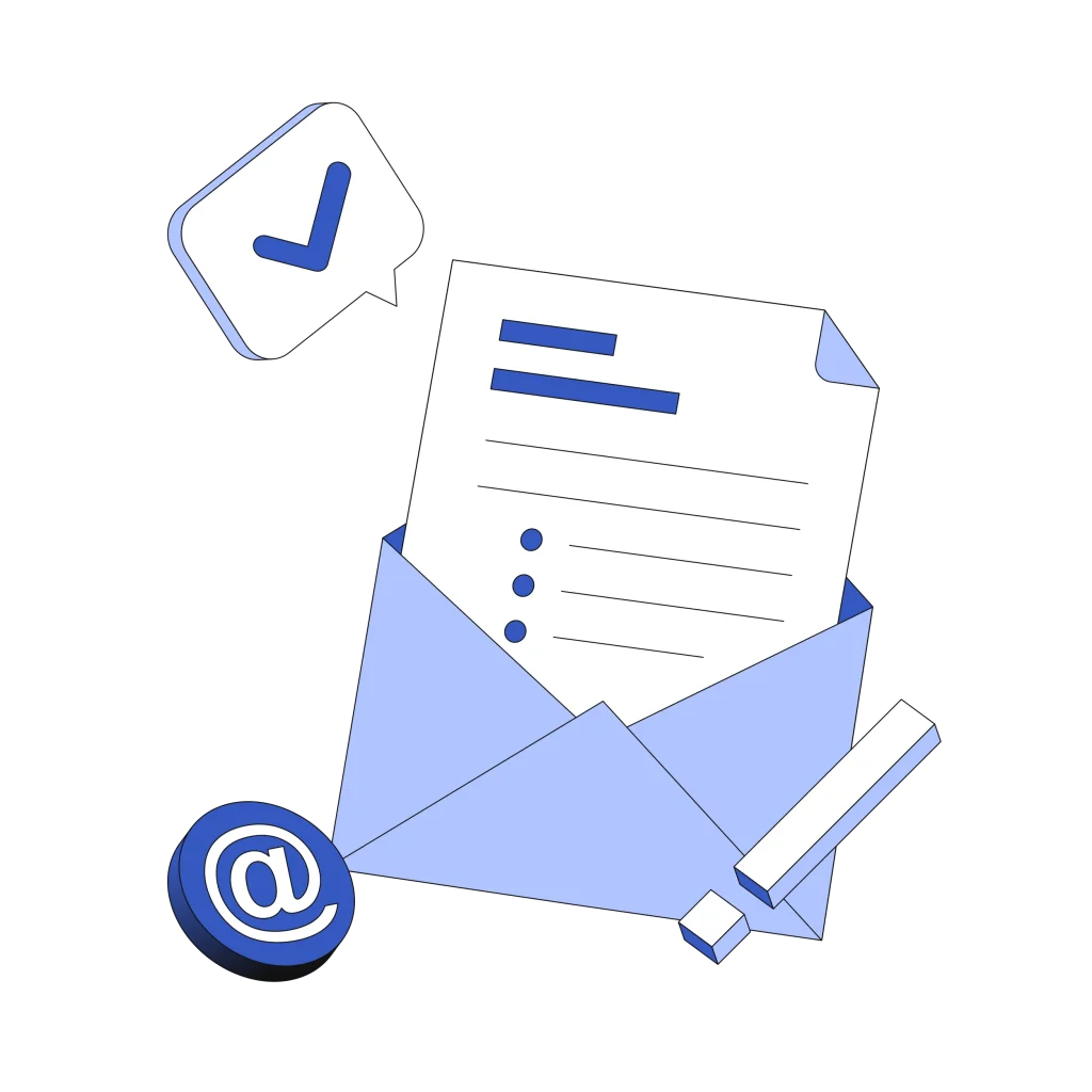 magen que muestra como debe ser la recepción de un correo electrónico que ha pasado los filtros de un buen sistema antispam.
